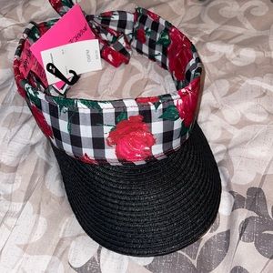 Brand New Betsey Johnson Visor